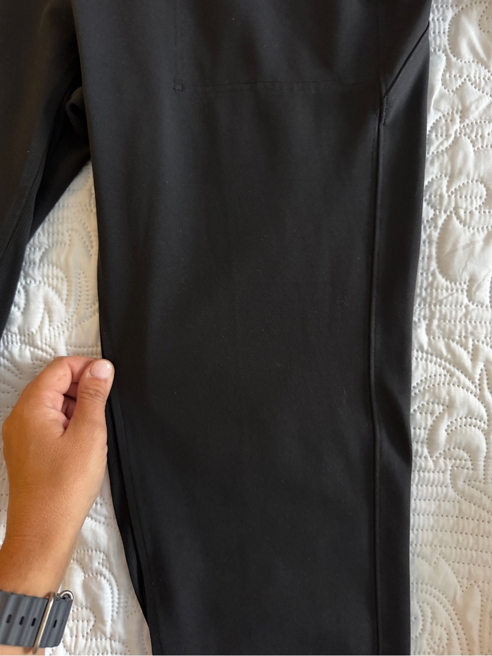Athleta Black High-Rise Venice Jogger Pants in Black - VERY GOOD Condition - Picture 6 of 14
